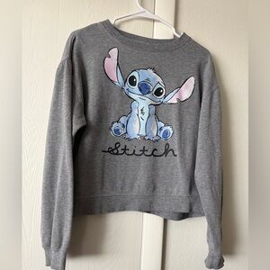 Disney Gray Stitch Sweater